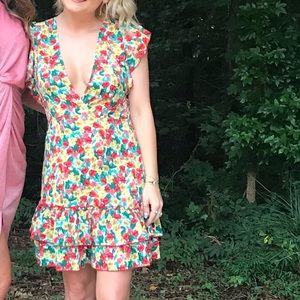 Floral mini dress